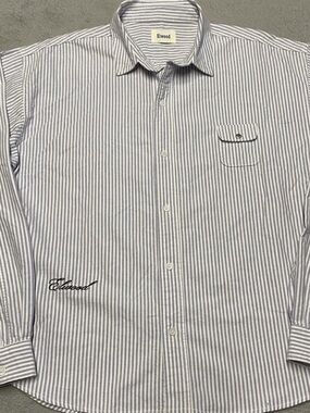 ellwood Blue Striped Button-Up Shirt